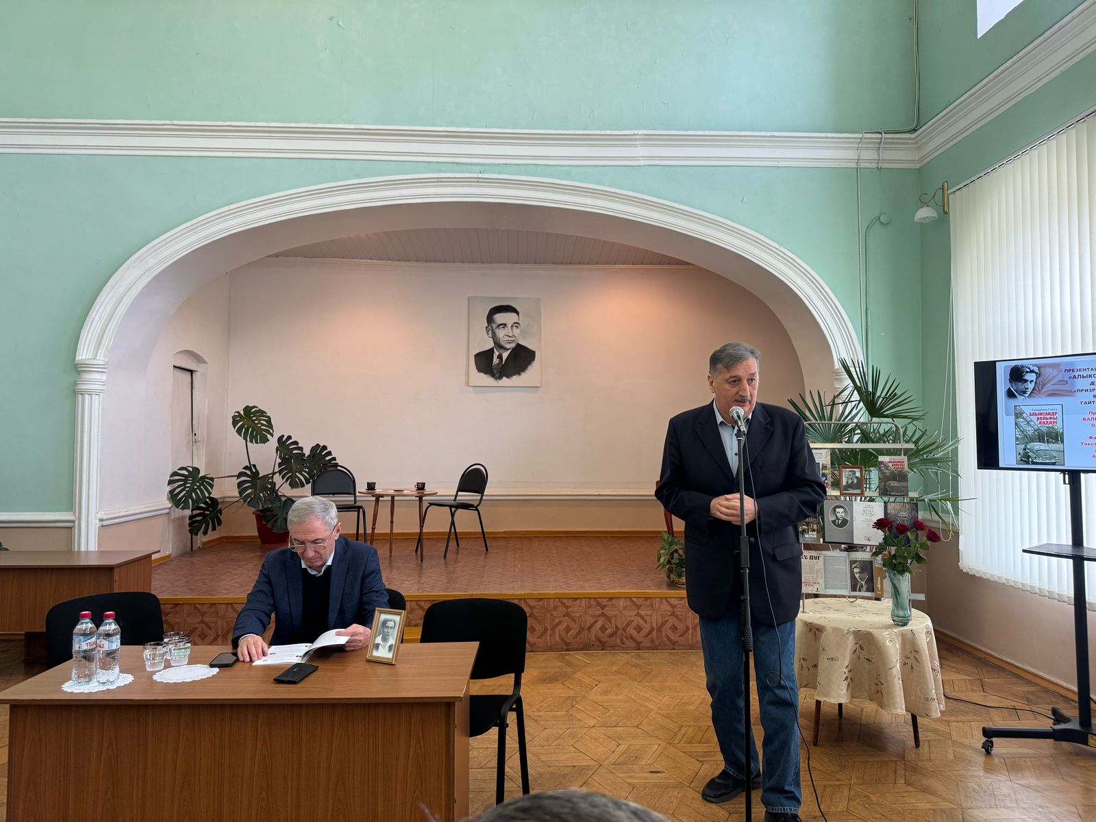 Презентация романа Гайто Газданова «Призрак Александра Вольфа» в формате аудиокниги на осетинском языке